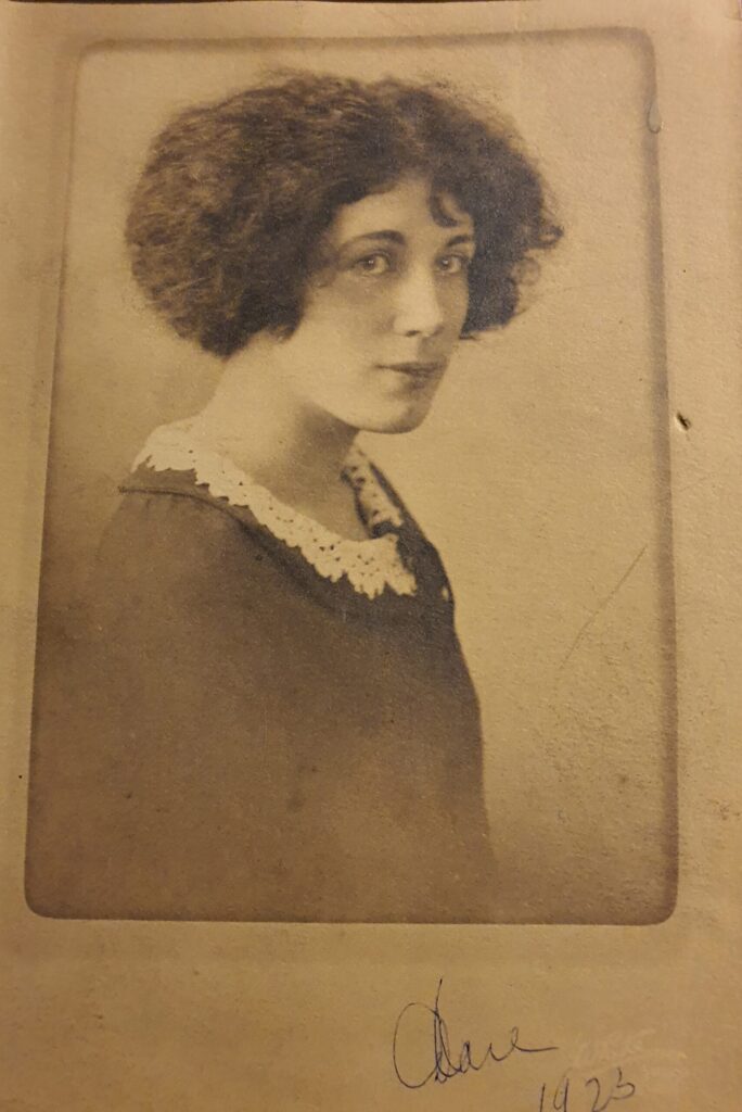Claire Enright in 1923