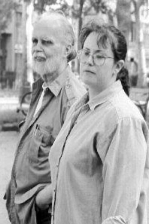Cliff Glynn with Granddaughter, Lady Jeanne-Elise Heydecker.