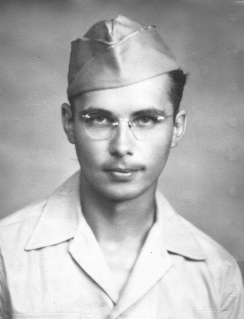 Cliff Glynn, during World War II.