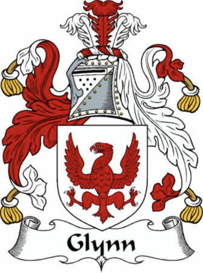Another version of the Clan Crest, this one using the name "Glynn".