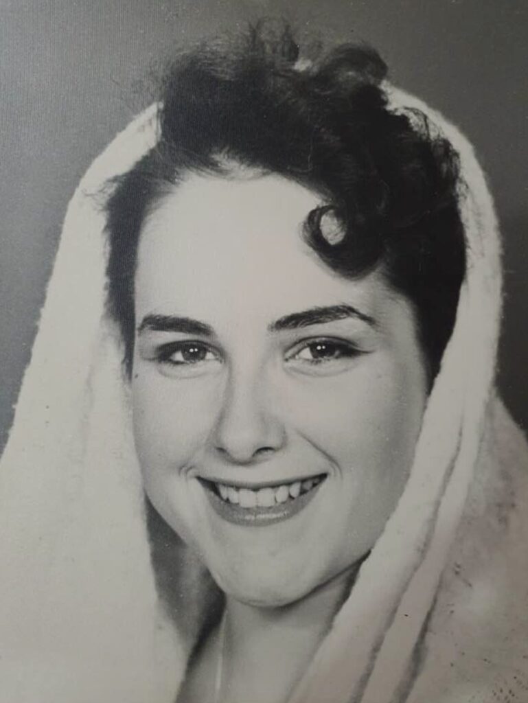 Patricia Ann Glynn as a teenager.