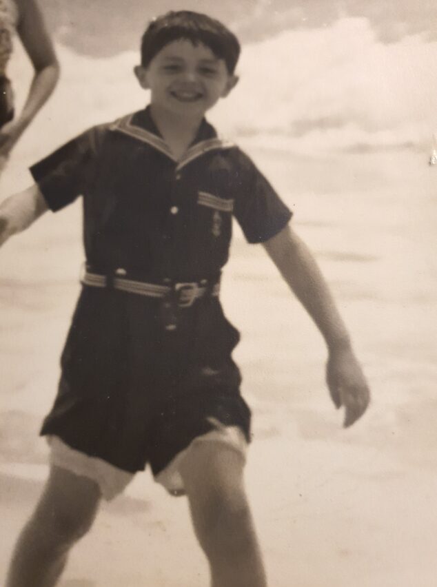 Richard Creagh Heydecker as a child.