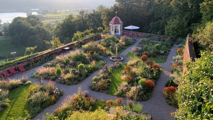 Schloss Heidegg's Famous Rose Garden