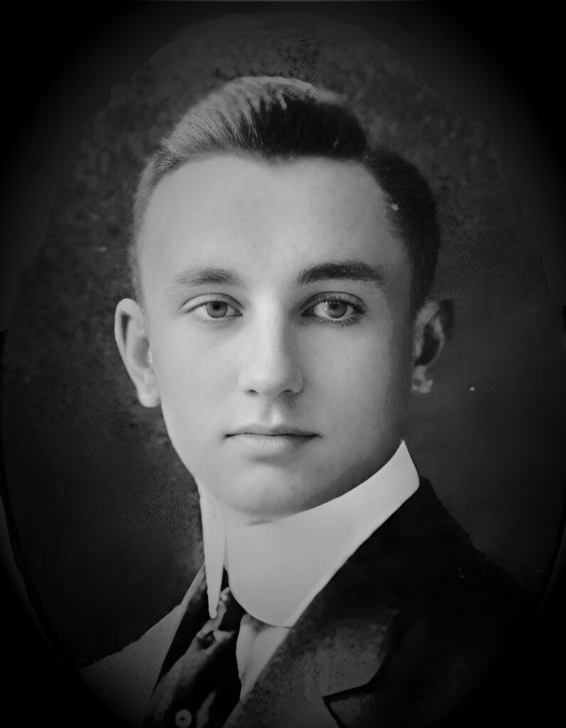 Wayne Darlington Heydecker's Graduation Photo from Columbia College