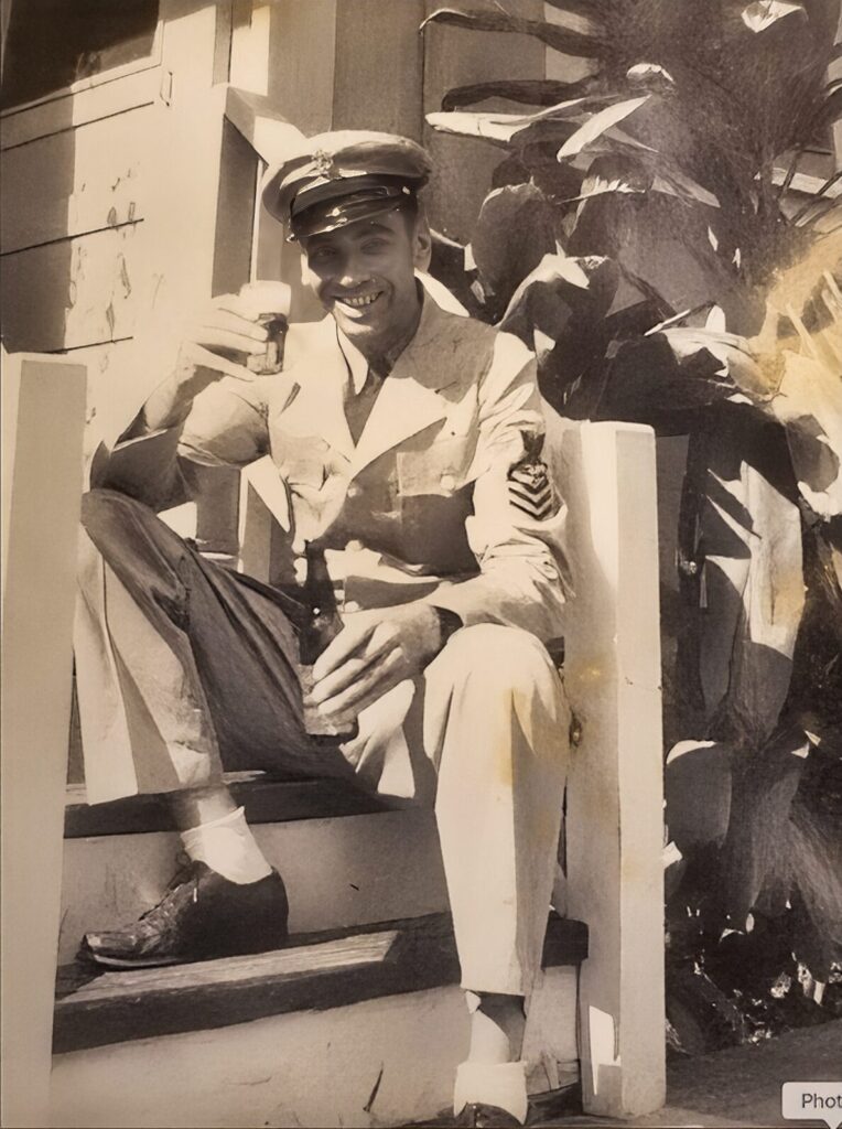 William Creagh Heydecker, Jr. in Hawaii during World War II