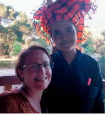 Jeanne-Elise Heydecker In Po' O country in Myanmar, one of the first civilians to visit after rebels and the Junta signed a peace treaty.